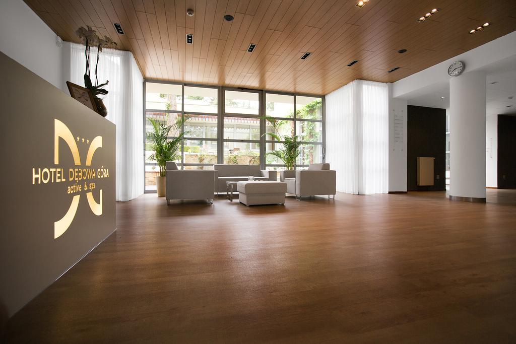 橡木山活跃酒店及spa Łąck 外观 照片